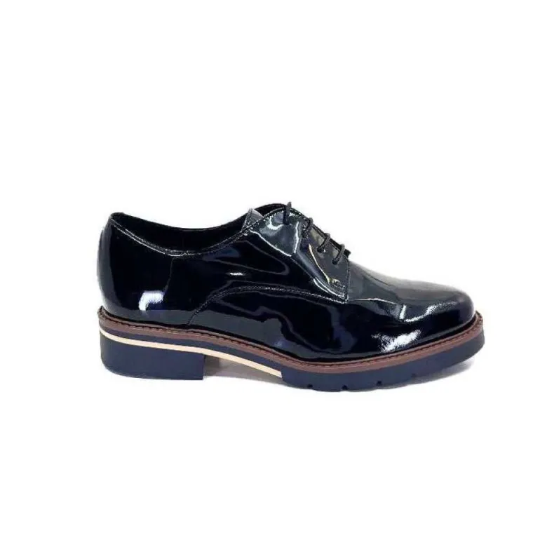 Ivoire 22034Ct Vernis Cuir Vernis Noir