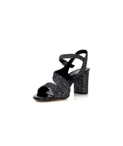 Ivoire F2215 Asia Textile Glitter Noir