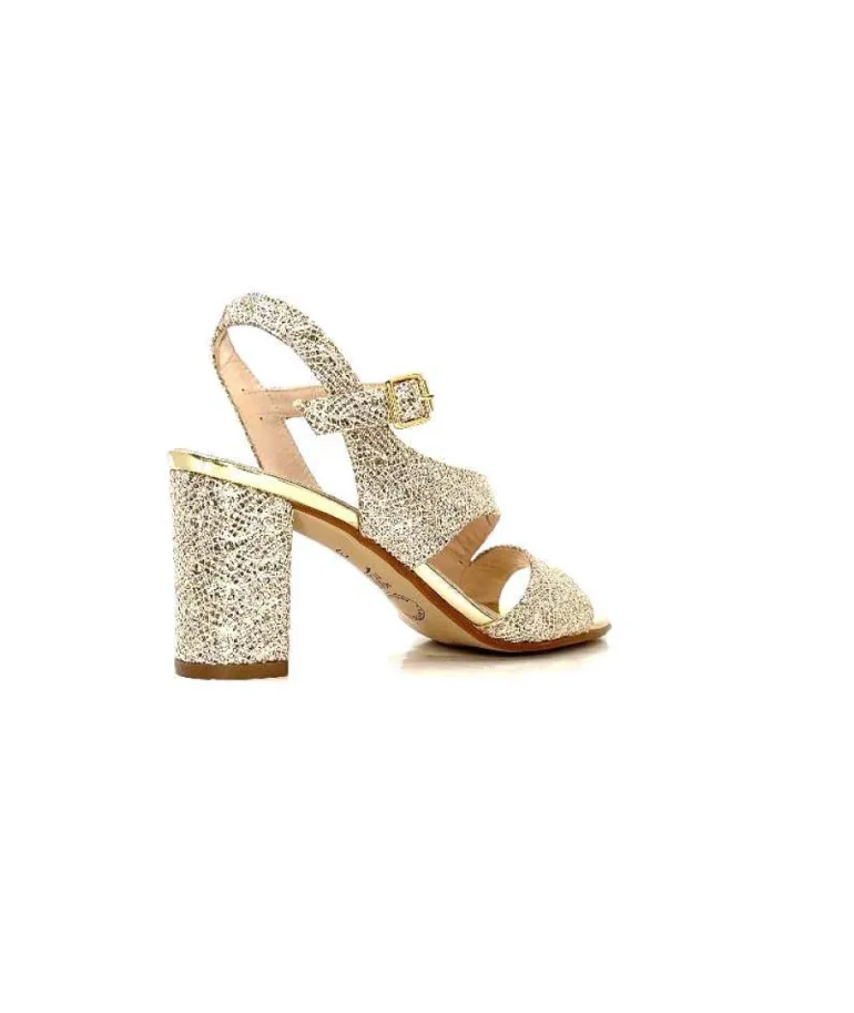 Ivoire F2215 Asia Textile Glitter Or