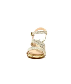 Ivoire F2215 Asia Textile Glitter Or