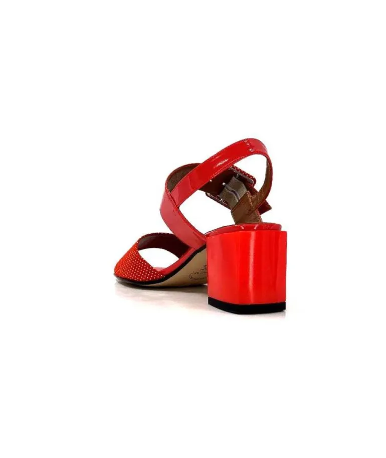 Ivoire F2191 Sardegna Daim Rouge Poid Blanc