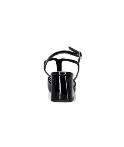 Ivoire F2295 Venezia Cuir Vernis Noir