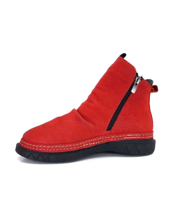 Ivoire 32Fe12 Cuir Vintage Rouge