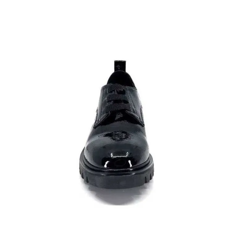 Ivoire 3G4835 Cuir Vernis Noir