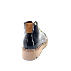 Ivoire 3G4925 Cuir Vernis Noir