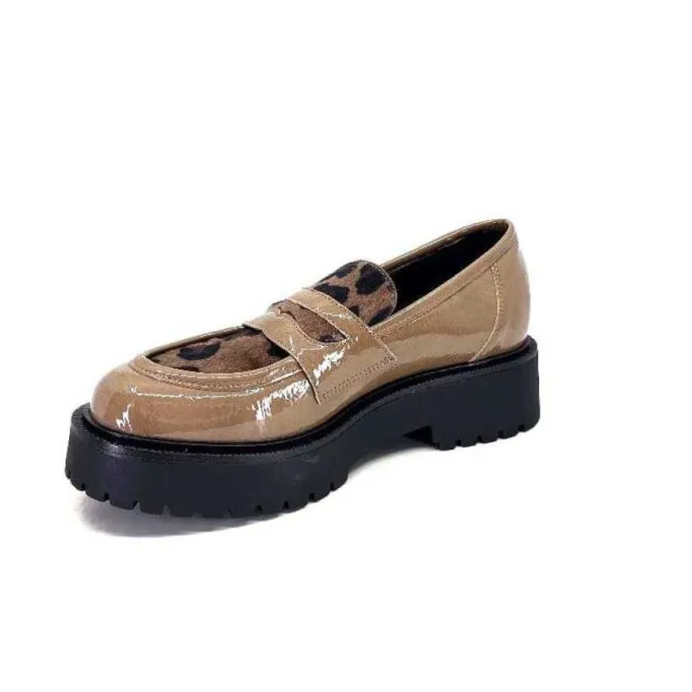 Ivoire 1M4883 Cuir Vernis Marron