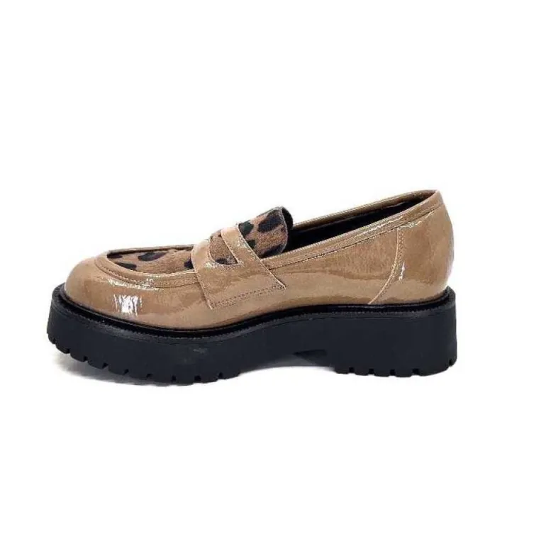 Ivoire 1M4883 Cuir Vernis Marron