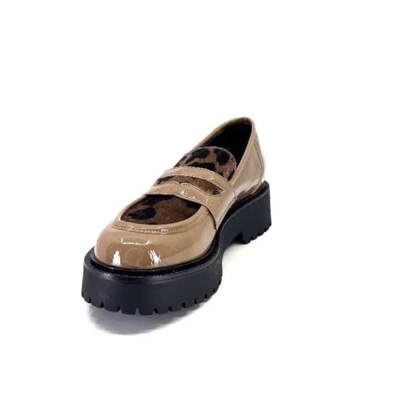 Ivoire 1M4883 Cuir Vernis Marron
