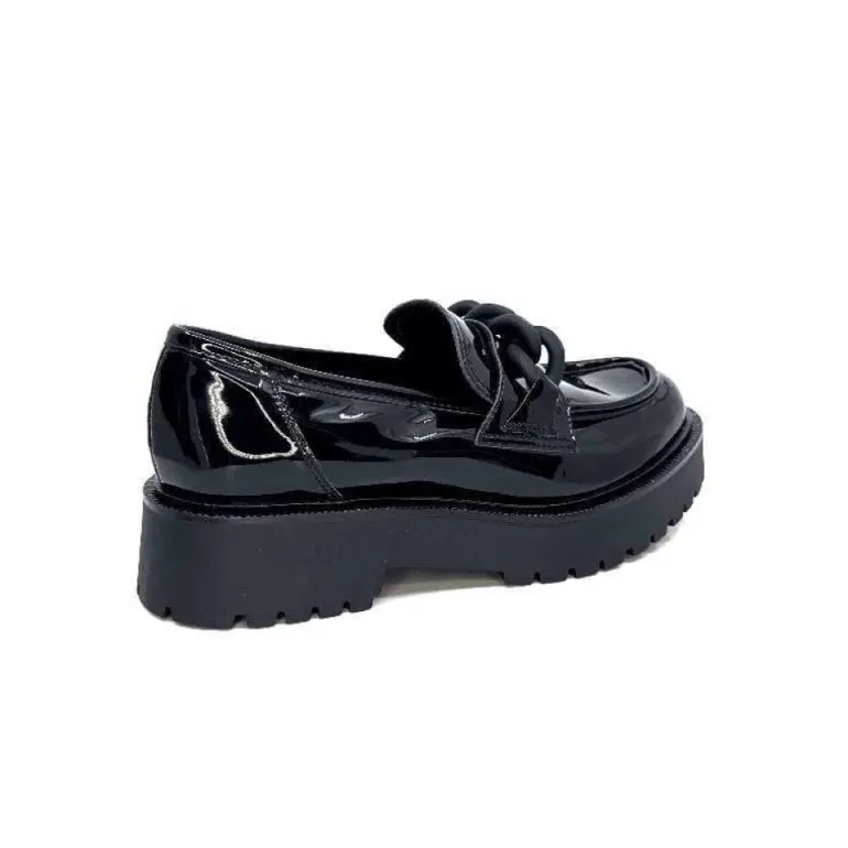 Ivoire 1M4158 Cuir Vernis Noir