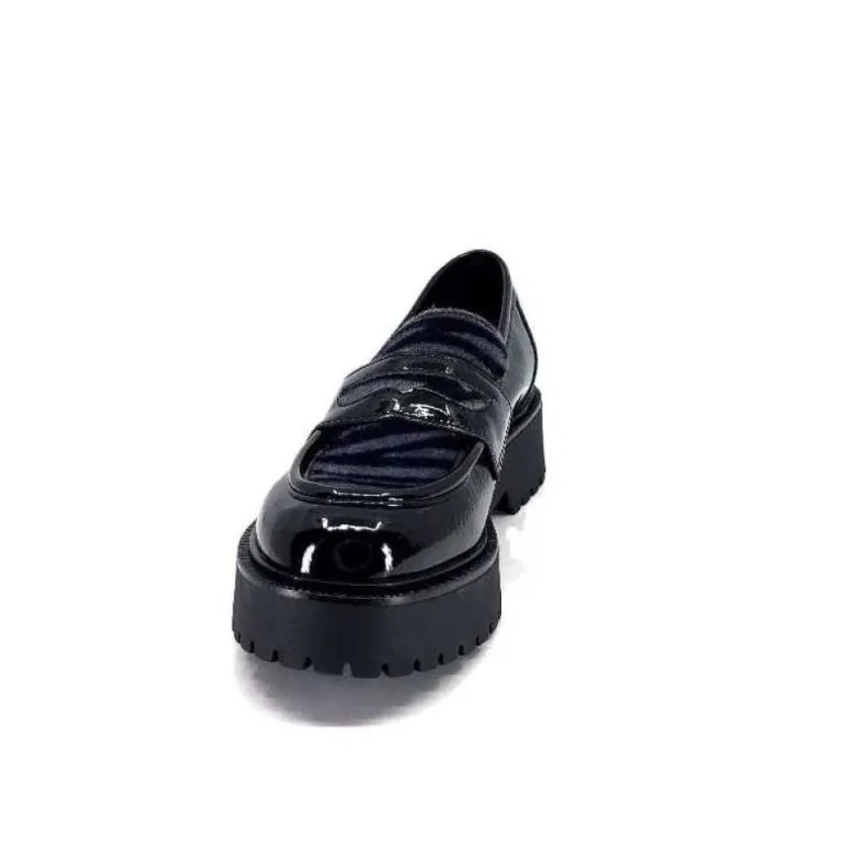 Ivoire 1M4883 Cuir Vernis Noir