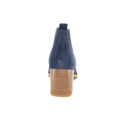 Ivoire S674 Cuir Daim Bleu Marine
