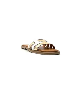Ivoire Tml 28 Cuir Blanc Or
