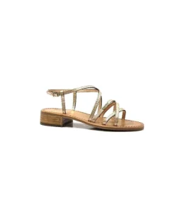 Les Tropeziennes Harryna Cuir Or