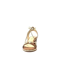 Les Tropeziennes Lilon Cuir Marron & Or