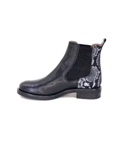 Mkd Sibel4 Cuir Metal Noir