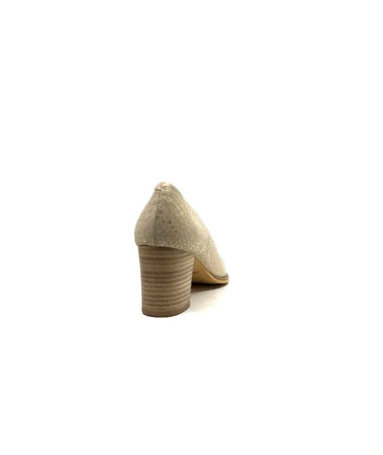 Myma 6627/01 Cuir Beige & Or
