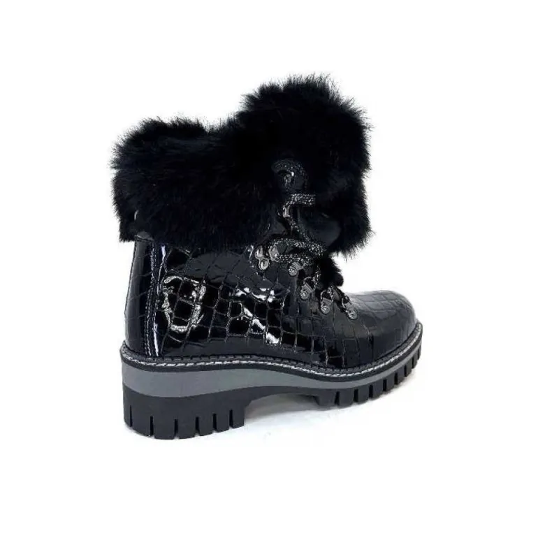 New Italia 1915450 Cuir Vernis Coco Noir