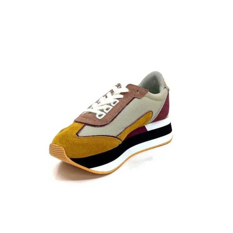 No Name Boom Jogger Daim Moutarde
