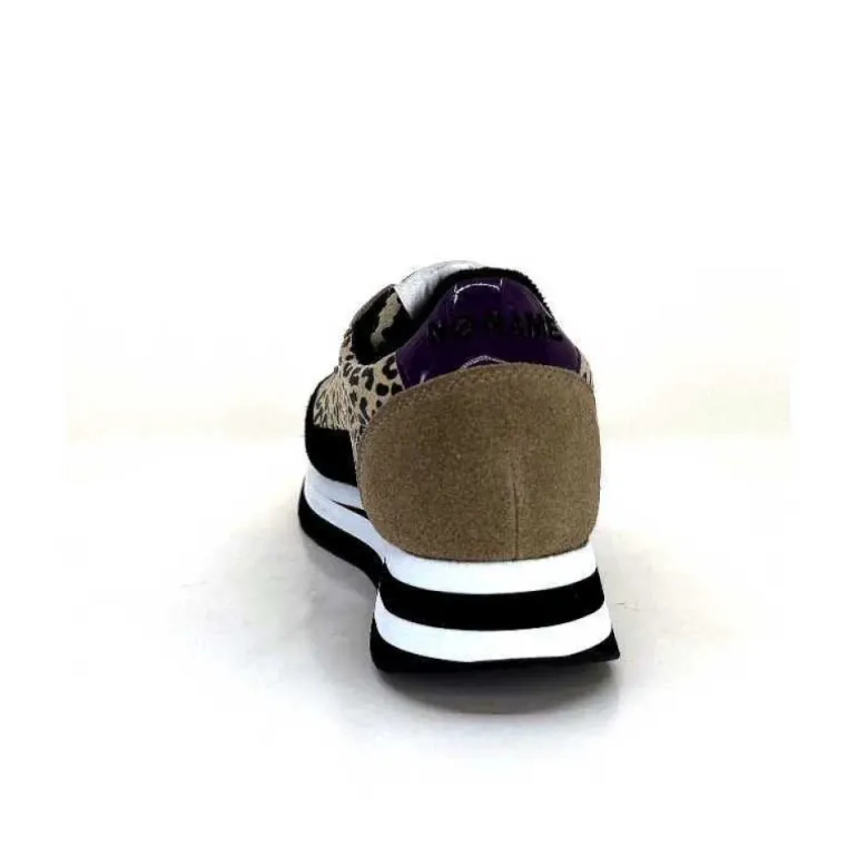 No Name Flex M Jogger Daim Textile Beige Et Noir