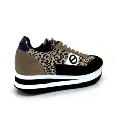 No Name Flex M Jogger Daim Textile Beige Et Noir