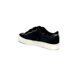 No Name Strike Straps Cuir Noir