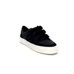 No Name Strike Straps Cuir Noir