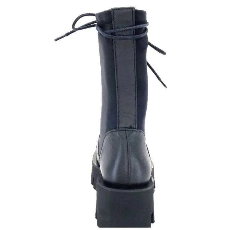 Paloma Barcelo Ahrem Cuir Noir Textile Noir