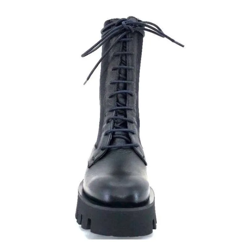 Paloma Barcelo Ahrem Cuir Noir Textile Noir