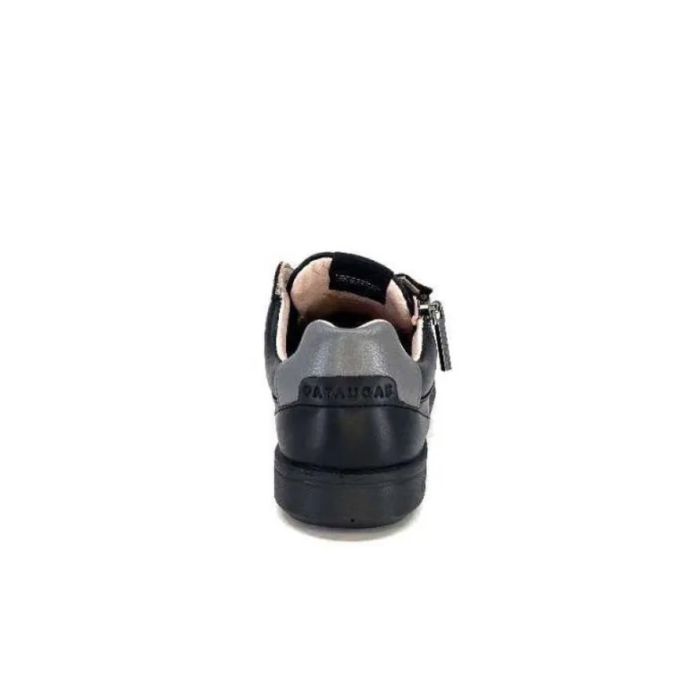 Pataugas 628403 Palme Cuir Noir