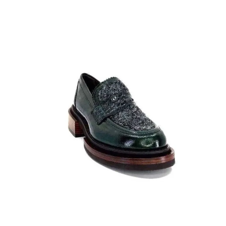 Pertini 32416 D8 Cuir Vernis Vert