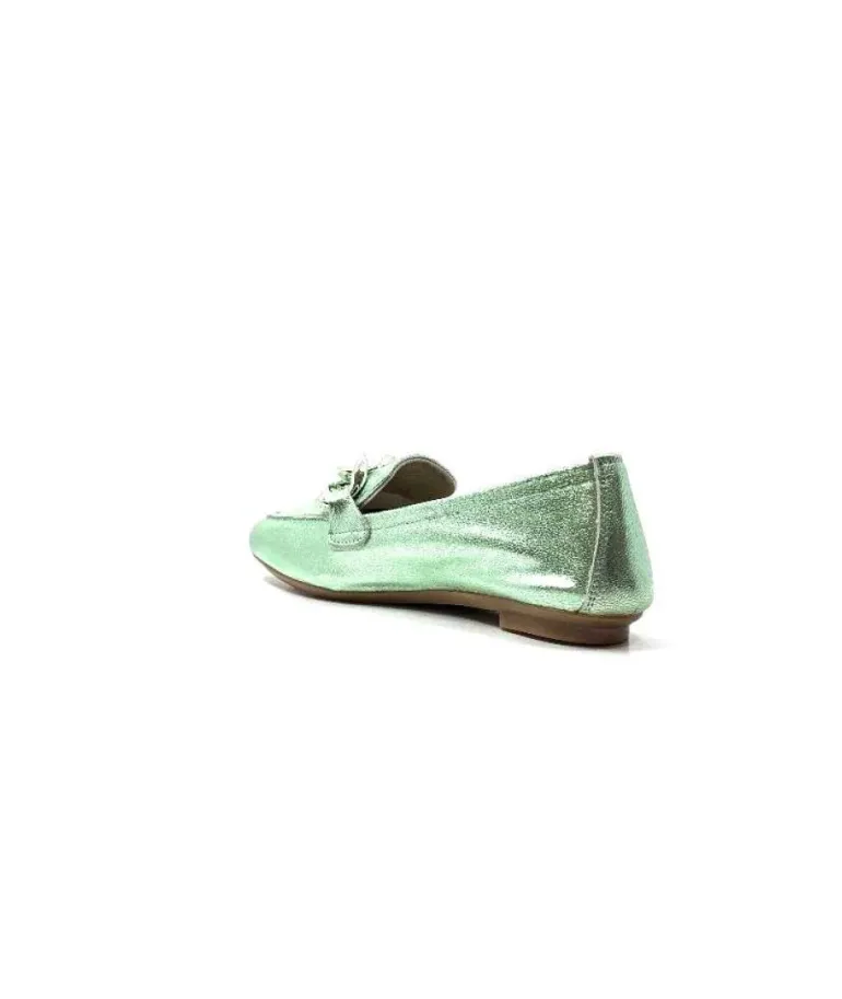 Reqins Hartega Cuir Vert D'Eau