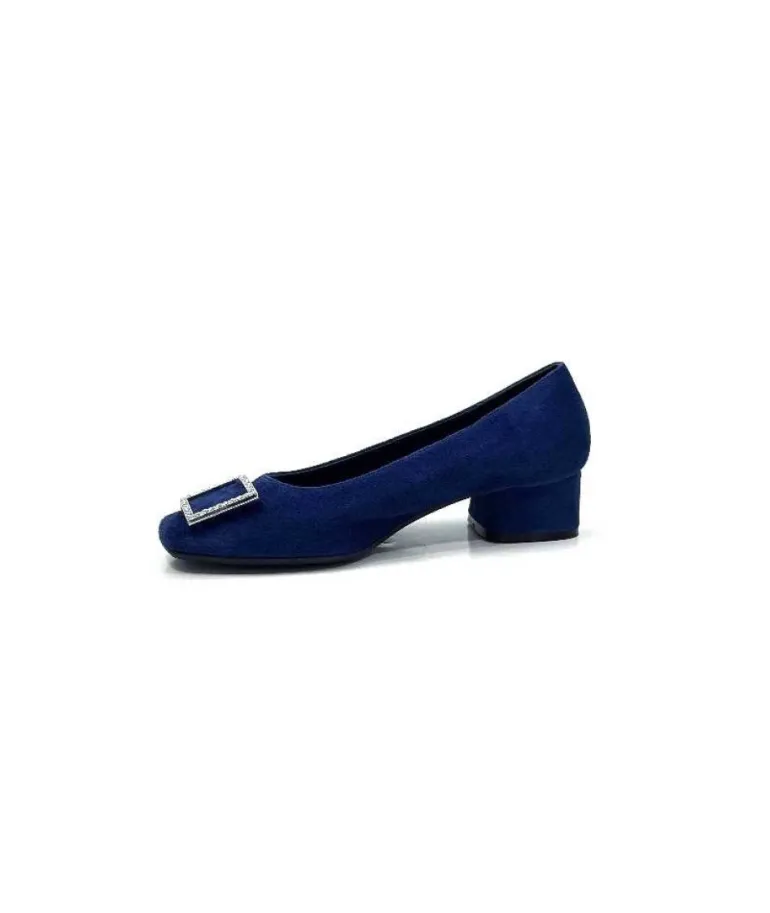Reqins Karisse Daim Bleu Ocean