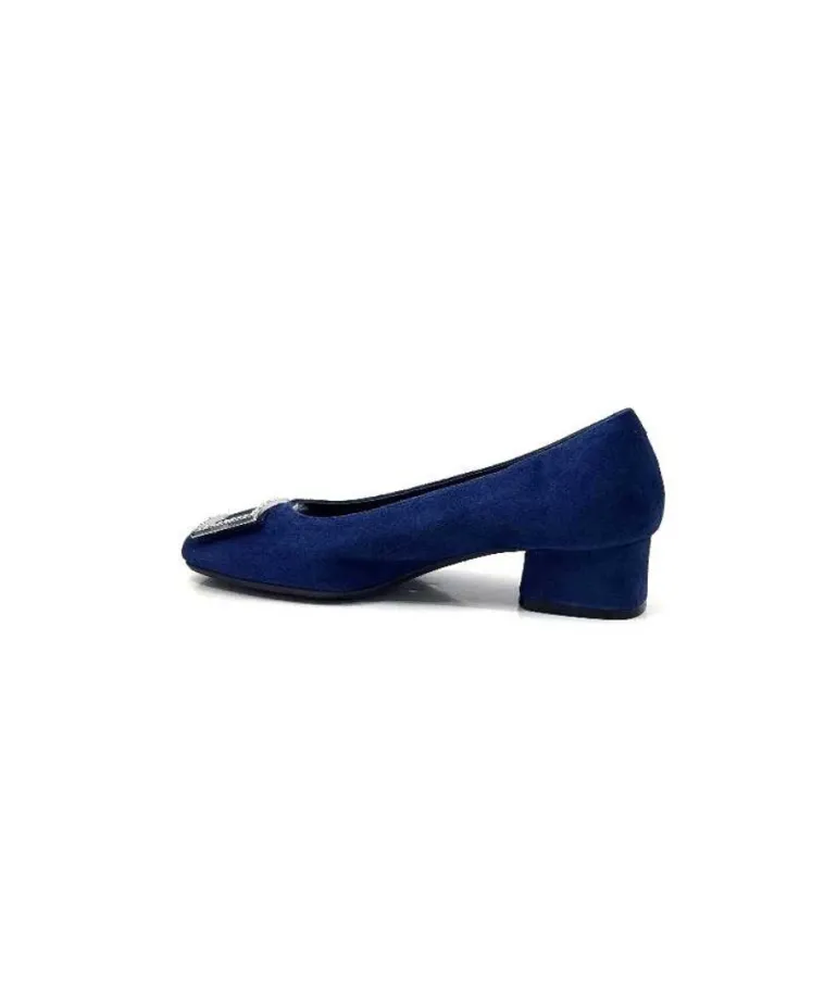 Reqins Karisse Daim Bleu Ocean