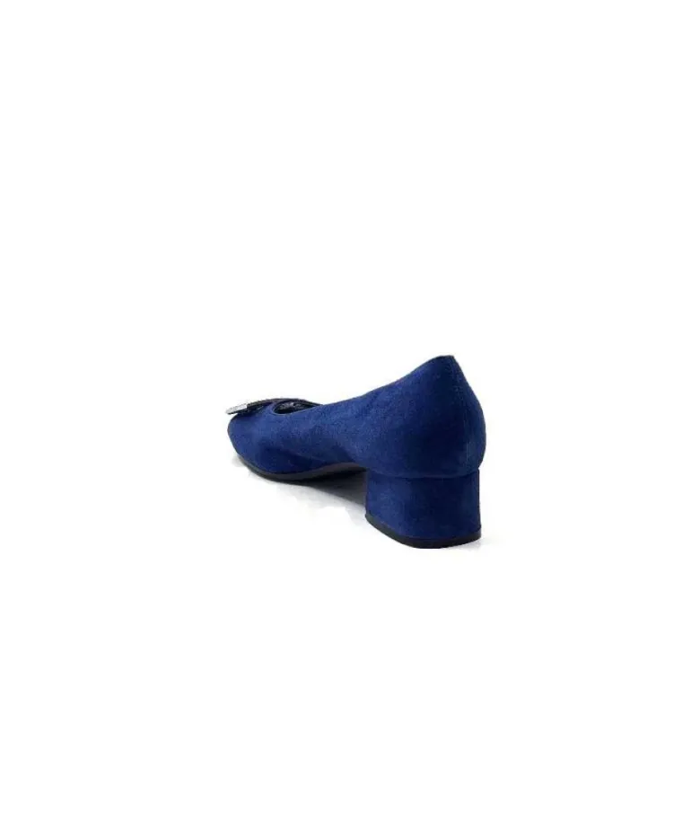 Reqins Karisse Daim Bleu Ocean