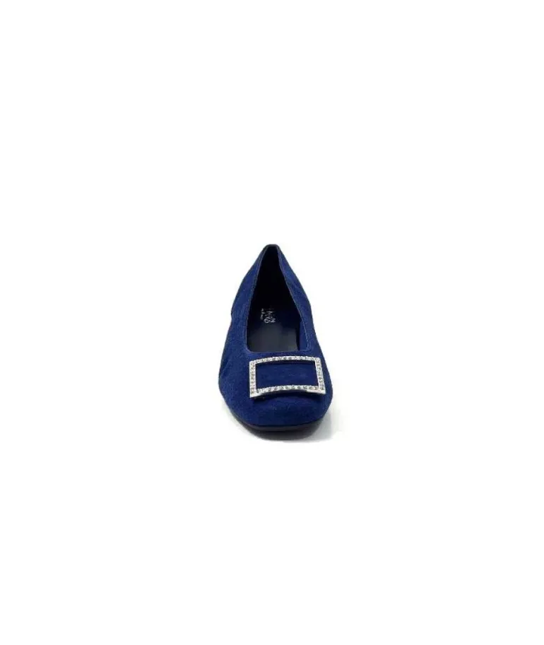 Reqins Karisse Daim Bleu Ocean