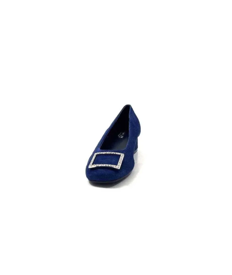 Reqins Karisse Daim Bleu Ocean