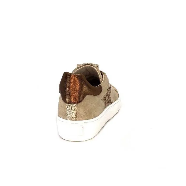 Reqins Sun Stella Mix Cuir Daim Beige