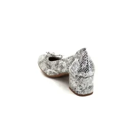 Sabrinas 34833 Cuir Metal Argent