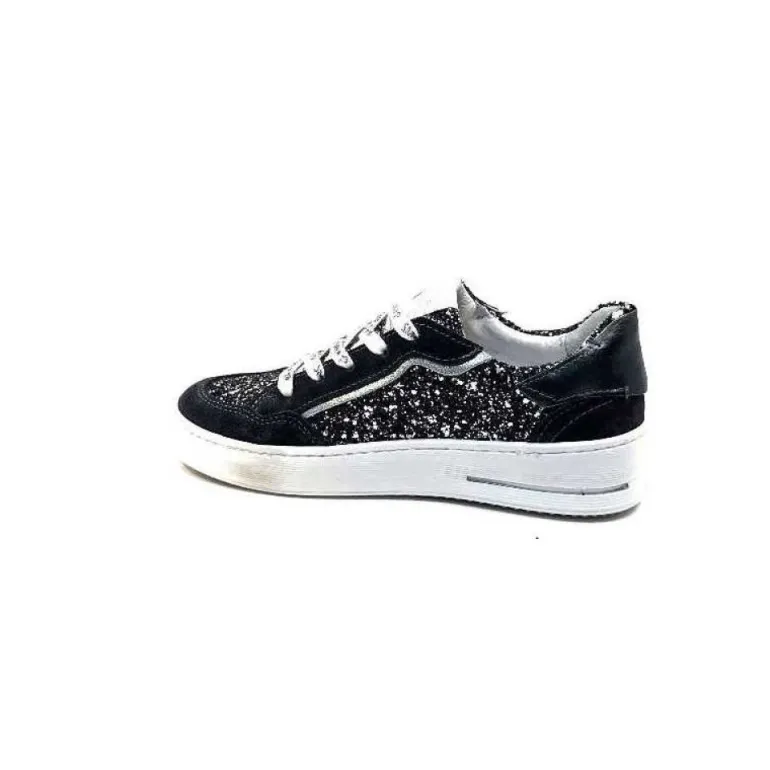 Semerdjian Smr Ale 10221 Cuir Gris & Glitter
