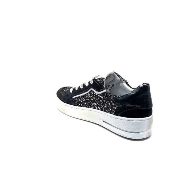 Semerdjian Smr Ale 10221 Cuir Gris & Glitter