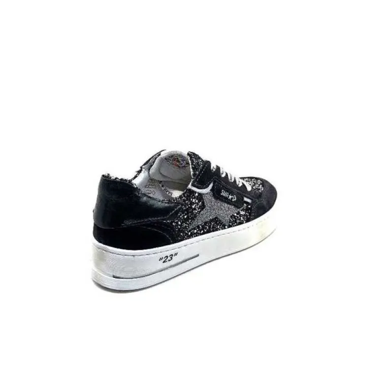 Semerdjian Smr Ale 10221 Cuir Gris & Glitter