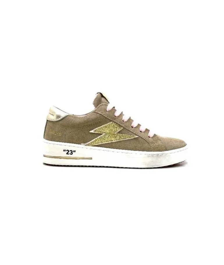 Semerdjian Smr Maya 9503 Daim Beige Lacets Rose