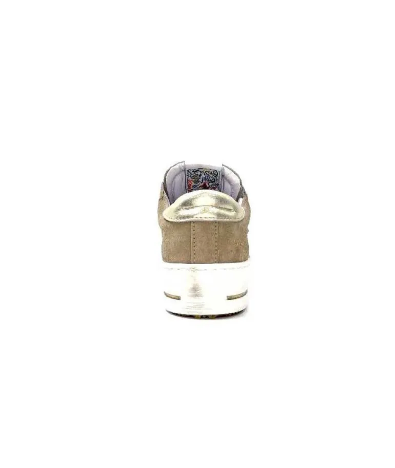 Semerdjian Smr Maya 9503 Daim Beige Lacets Rose