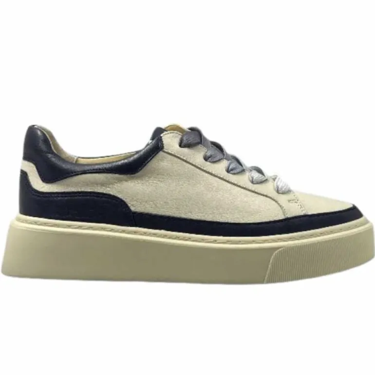 Softwaves 8.80.01/03 Cuir Creme & Marine