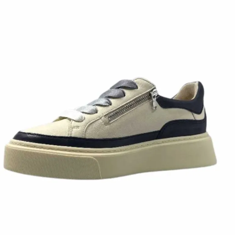 Softwaves 8.80.01/03 Cuir Creme & Marine