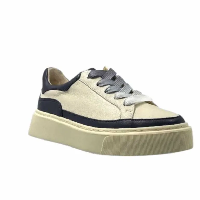 Softwaves 8.80.01/03 Cuir Creme & Marine