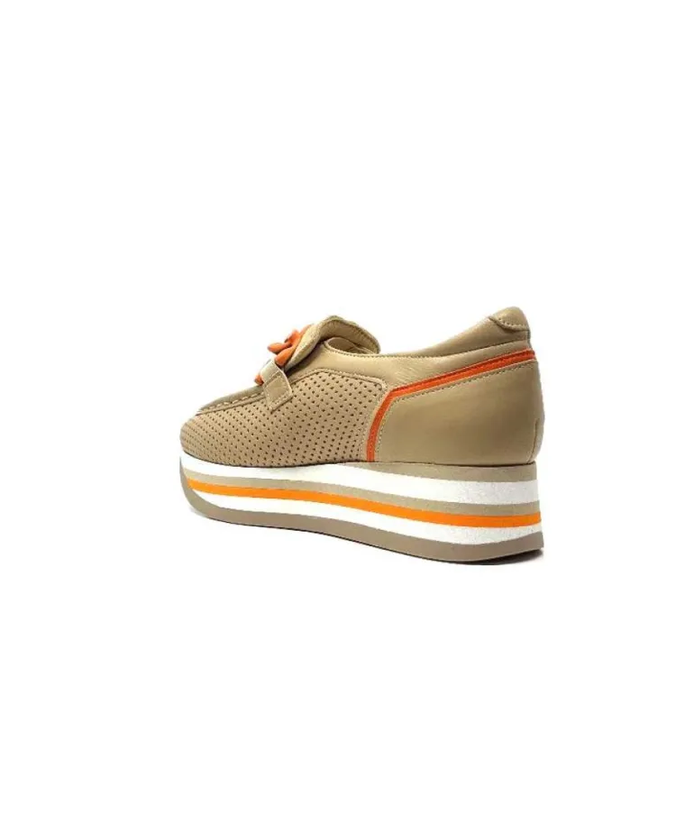 Softwaves 7-78-56 Cuir Et Daim Camel