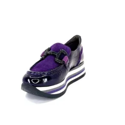 Softwaves 7.78.61 Cuir Vernis Et Daim Violet