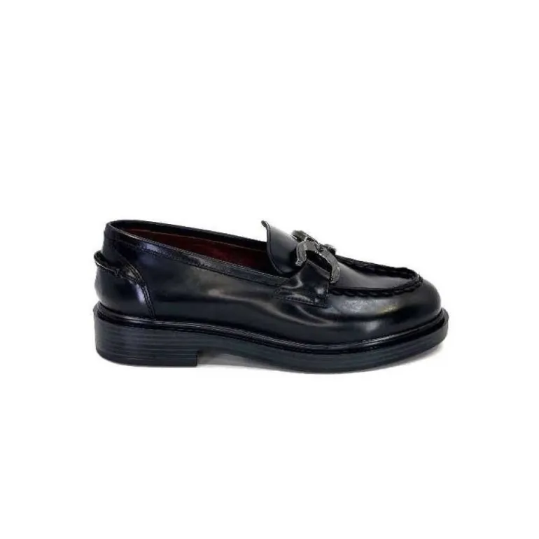 Triver Flight 709.06 Cuir Abrasivato Noir