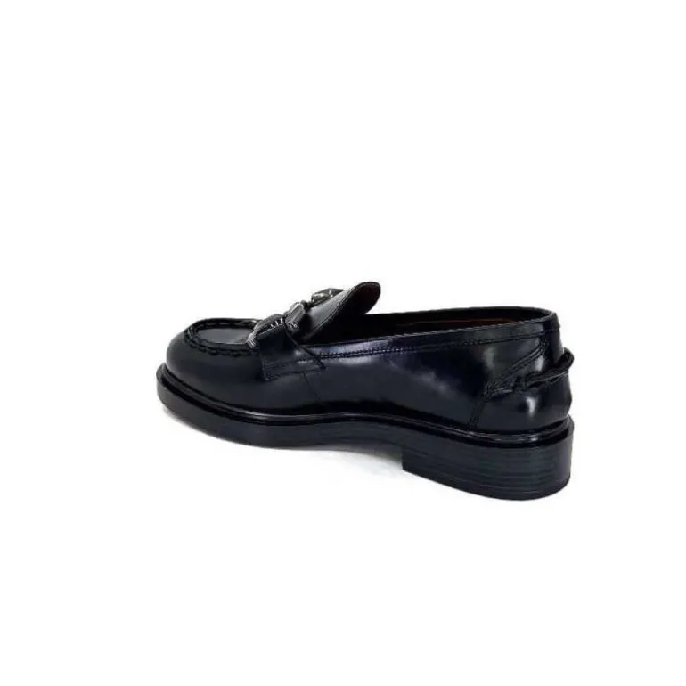 Triver Flight 709.06 Cuir Abrasivato Noir